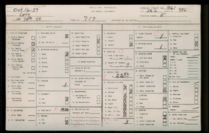 WPA household census for 717 W 70TH ST, Los Angeles County