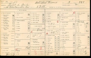 WPA household census for 1315 SOUTH VANCOUVER AVE, Los Angeles County