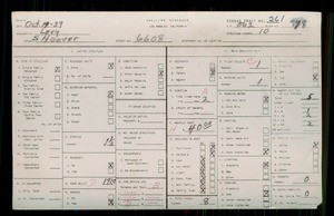 WPA household census for 6608 S HOOVER, Los Angeles County