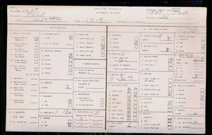 WPA household census for 1019 W 52ND STREET, Los Angeles County
