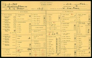 WPA household census for 1217 EAST 16TH STREET, Los Angeles
