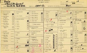 WPA household census for 1742 N GRIFFITH PARK BLVD, Los Angeles