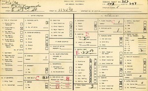 WPA household census for 1124 E 43RD, Los Angeles