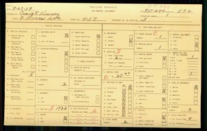 WPA household census for 437 N FRIES AVE, Los Angeles County