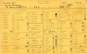 WPA household census for 202 N GRAND, Los Angeles