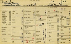 WPA household census for 1436 LAKE SHORE AVE, Los Angeles