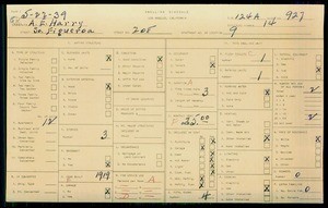 WPA household census for 208 S FIGUEROA, Los Angeles