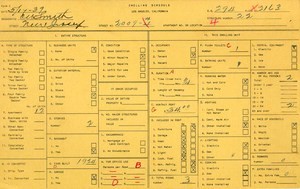 WPA household census for 2009 NEW JERSEY, Los Angeles