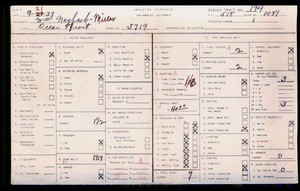 WPA household census for 5719 OCEAN FRONT, Los Angeles County