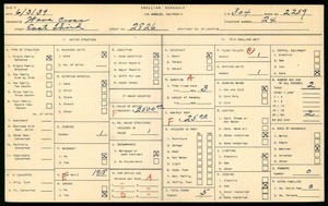 WPA household census for 2826 EAST THIRD, Los Angeles