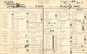 WPA household census for 945R WEST KING AVE, Los Angeles County