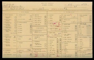 WPA household census for 258 E 23RD, Los Angeles