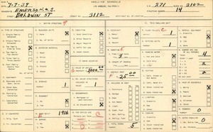 WPA household census for 3112 BALDWIN ST, Los Angeles