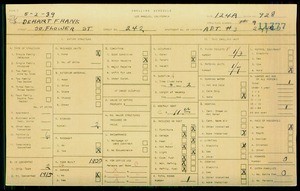 WPA household census for 242 S FLOWER ST, Los Angeles