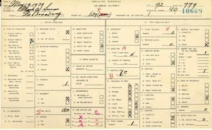 WPA household census for 639 N BROADWAY, Los Angeles