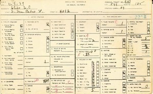 WPA household census for 4012 S SAN PEDRO, Los Angeles