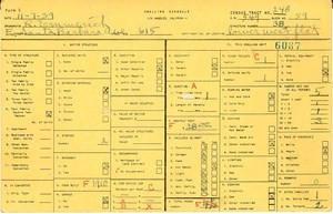 WPA household census for 615 E SANTA BARBARA, Los Angeles