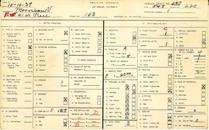 WPA household census for 108 E 41ST, Los Angeles