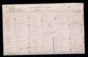 WPA household census for 11811 ALABAMA, Los Angeles County