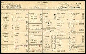 WPA household census for 902 EAST 27TH STREET, Los Angeles