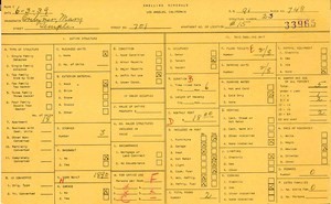 WPA household census for 701 W TEMPLE ST, Los Angeles