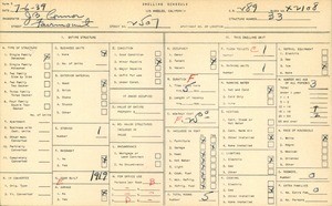 WPA household census for 2507 FAIRMOUNT, Los Angeles
