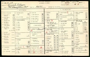 WPA household census for 4071 McLAUGHLIN AVE, Los Angeles County