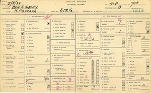 WPA household census for 512 N FIGUEROA, Los Angeles