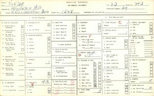WPA household census for 1328 N OCCIDENTAL BLVD, Los Angeles