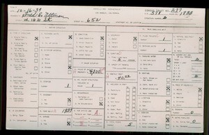 WPA household census for 652 W 102ND ST, Los Angeles County