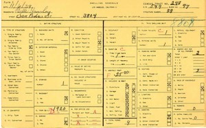 WPA household census for 3804 S SAN PEDRO, Los Angeles
