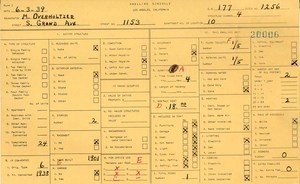 WPA household census for 1153 S GRAND, Los Angeles