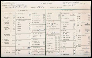 WPA household census for 1221 W 83 ST, Los Angeles County