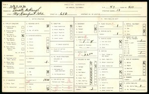 WPA household census for 610 N RAMPART BLVD, Los Angeles