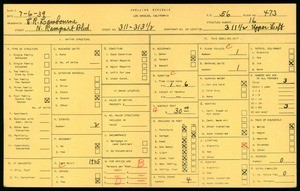 WPA household census for 313 N RAMPART BLVD, Los Angeles