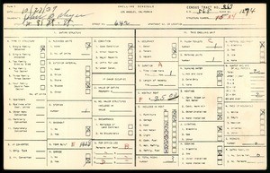 WPA household census for 642 W 81ST ST, Los Angeles County