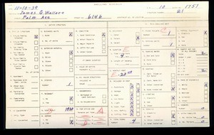 WPA household census for 6146 PALM AVENUE, Maywood, Los Angeles County