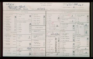 WPA household census for 12746 MATTESON AVE, Los Angeles County