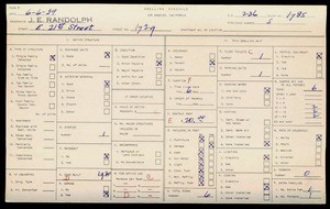 WPA household census for 1729 E 21ST STREET, Los Angeles