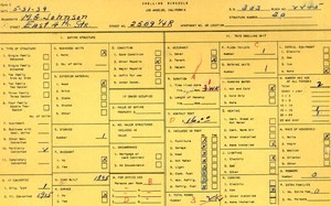 WPA household census for 2509 E 4TH, Los Angeles