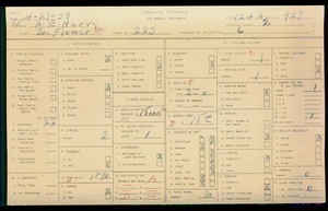 WPA household census for 223 S FLOWER, Los Angeles