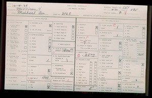 WPA household census for 3968 MICHAEL AVE, Los Angeles County