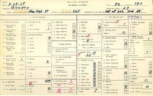 WPA household census for 665 NEW HIGH, Los Angeles
