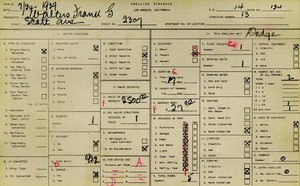 WPA household census for 2307 SCOTT, Los Angeles