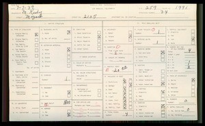 WPA household census for 2105 MOZART, Los Angeles