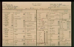 WPA household census for 623 W 41ST DR, Los Angeles County
