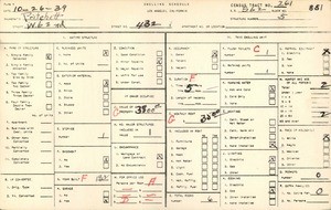 WPA household census for 432 WEST 62ND STREET, Los Angeles County