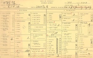 WPA household census for 3010 E 1ST, Los Angeles