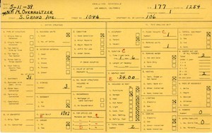 WPA household census for 1046 S GRAND, Los Angeles