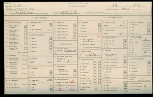 WPA household census for 2245 MAPLE, Los Angeles